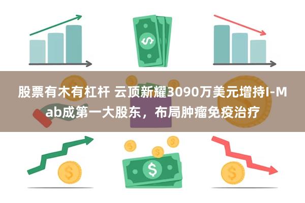 股票有木有杠杆 云顶新耀3090万美元增持I-Mab成第一大股东，布局肿瘤免疫治疗